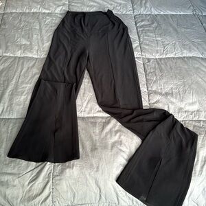 Norma Kamali Black Spat Legging